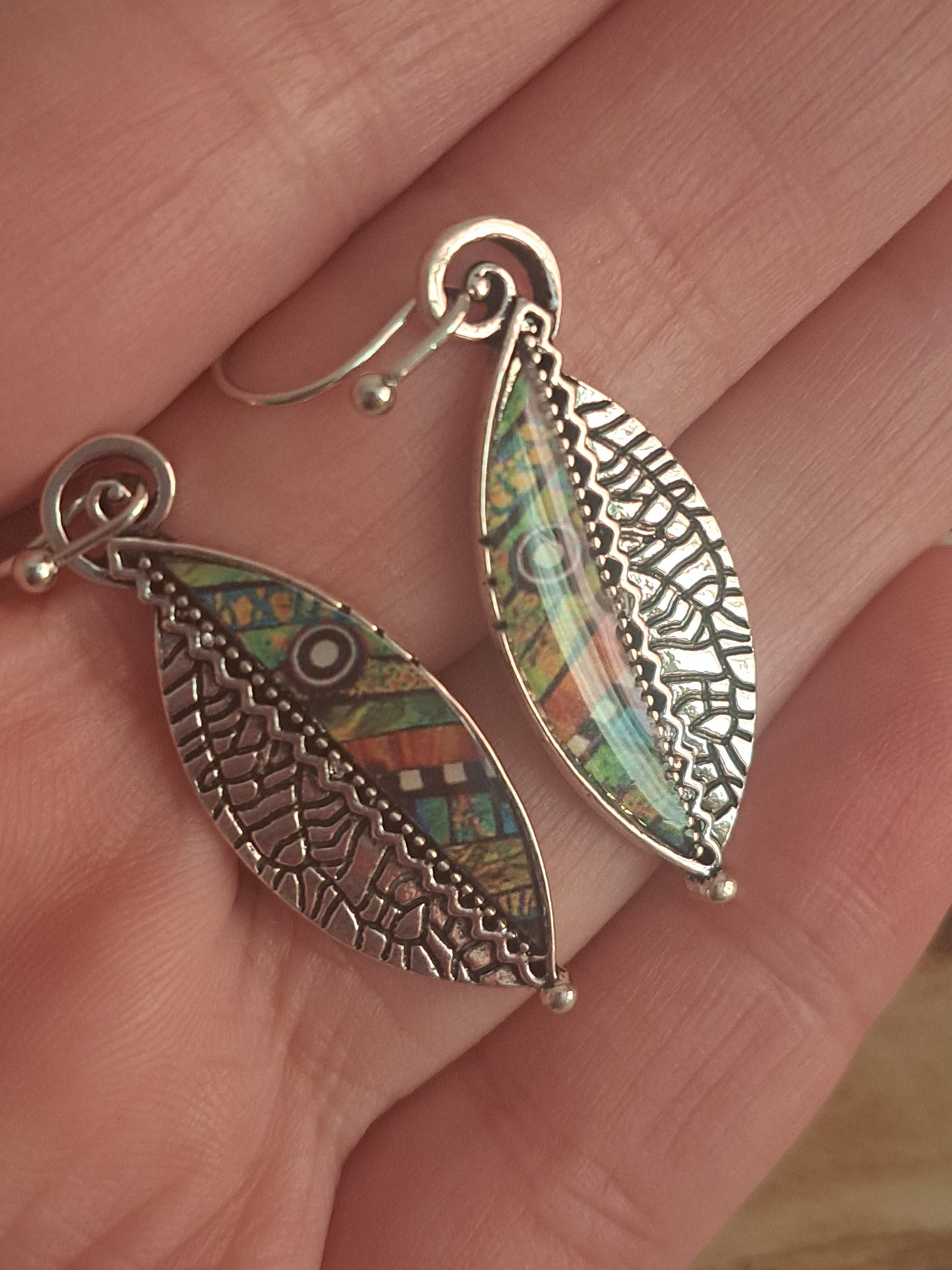 The Emma Leaf Earrings