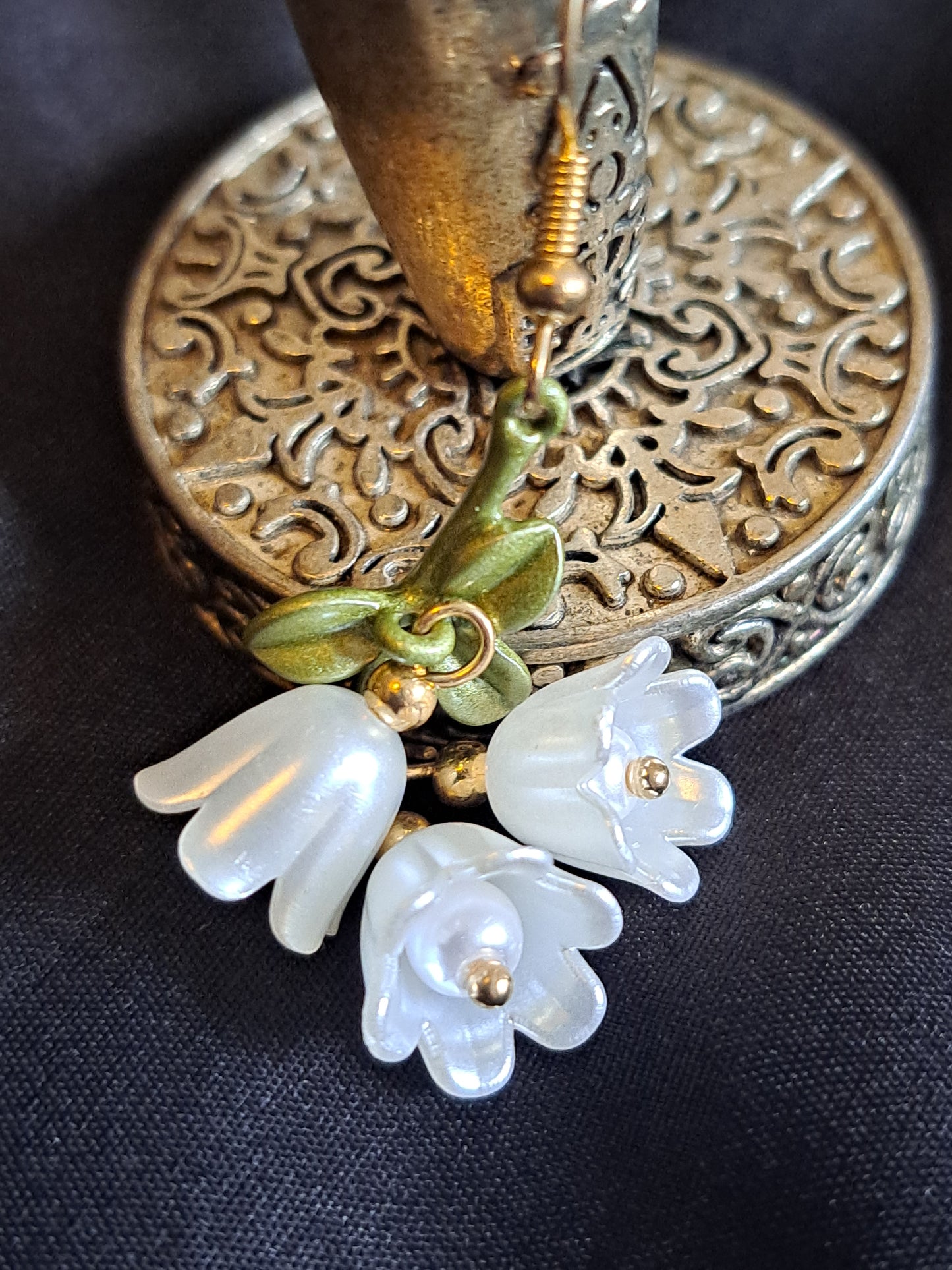 Lily Flowers Dangle Earrings