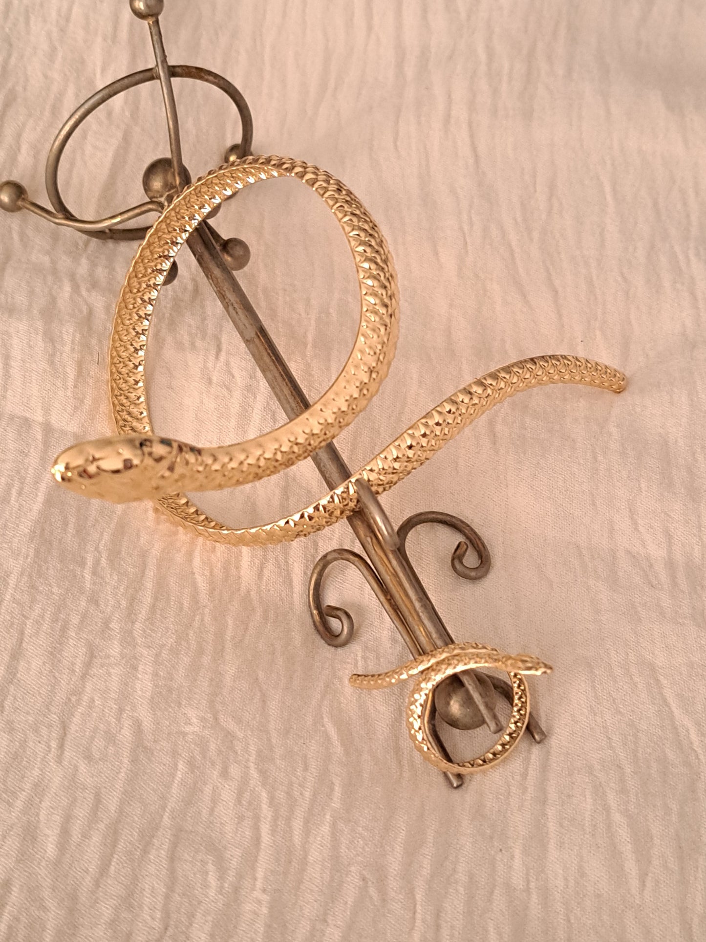 Snake Bracelet and Ring Set