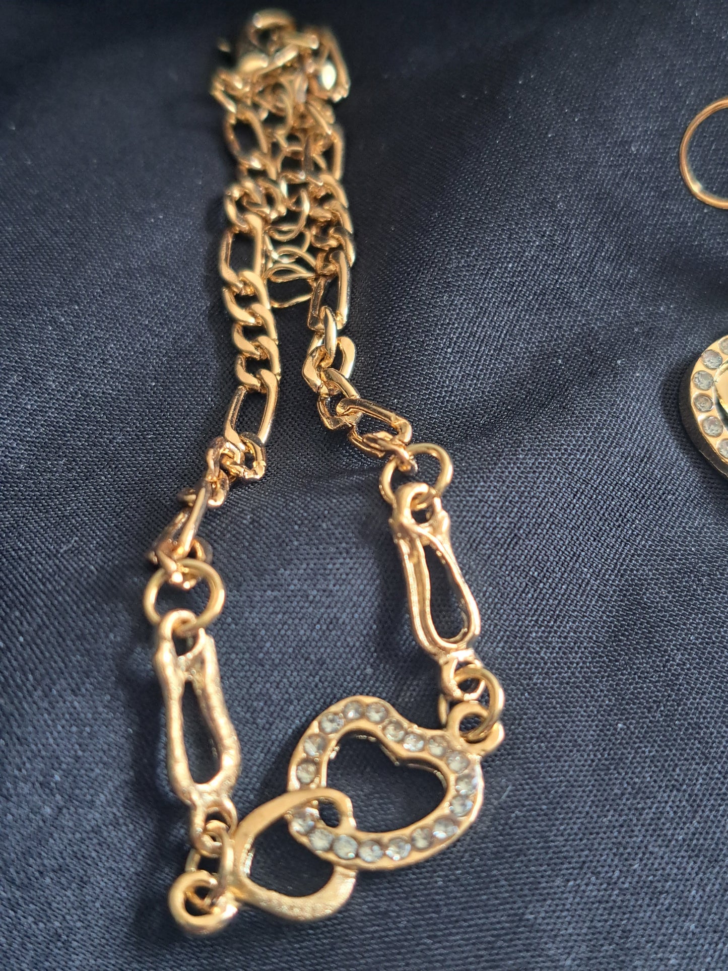 Hearts Earring, Necklace and Bracelet Set