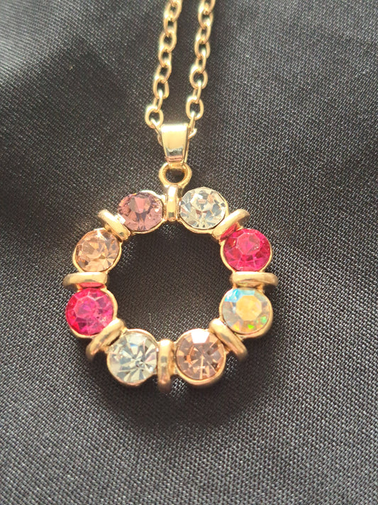 Colourful Necklace and Earring Set