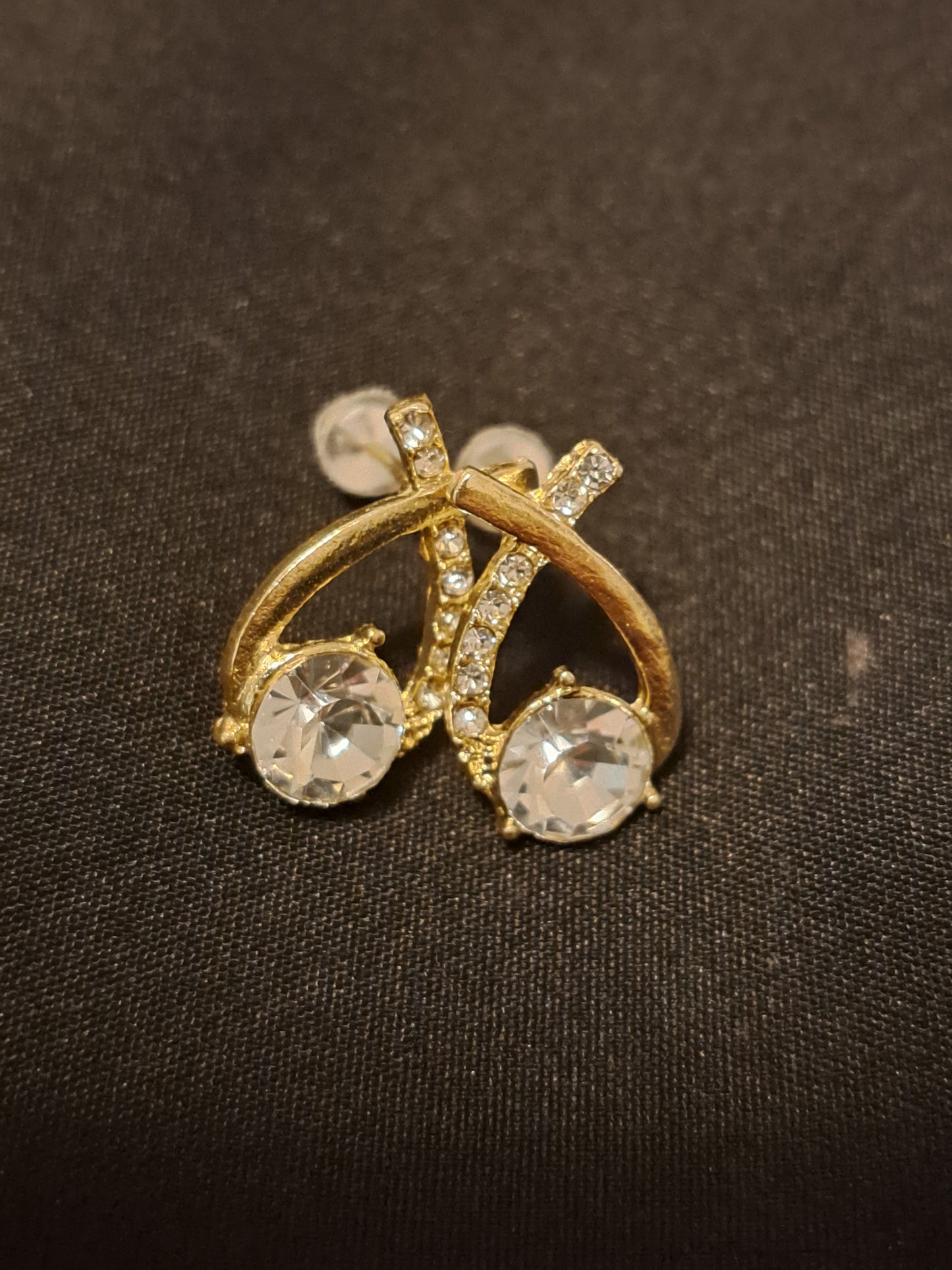 Diamante Teardrop Earrings