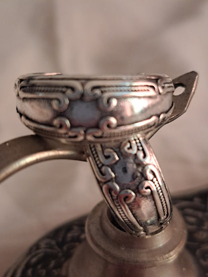 The Ruth Silver Hoop Earrings