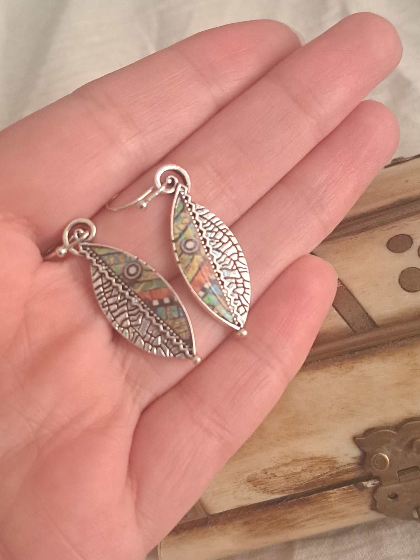 The Emma Leaf Earrings