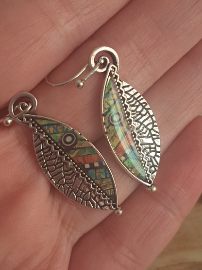 The Emma Leaf Earrings