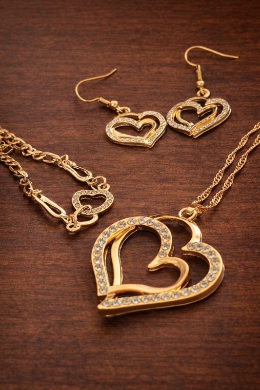 Golden Heartline Set