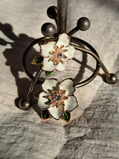 Ivory Blossom Earrings
