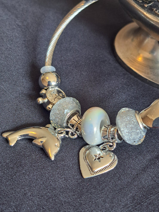 Reflective Dolphin Bracelet
