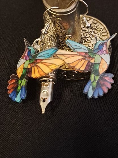 The Anna Hummingbird Earrings