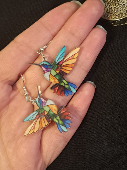 The Anna Hummingbird Earrings