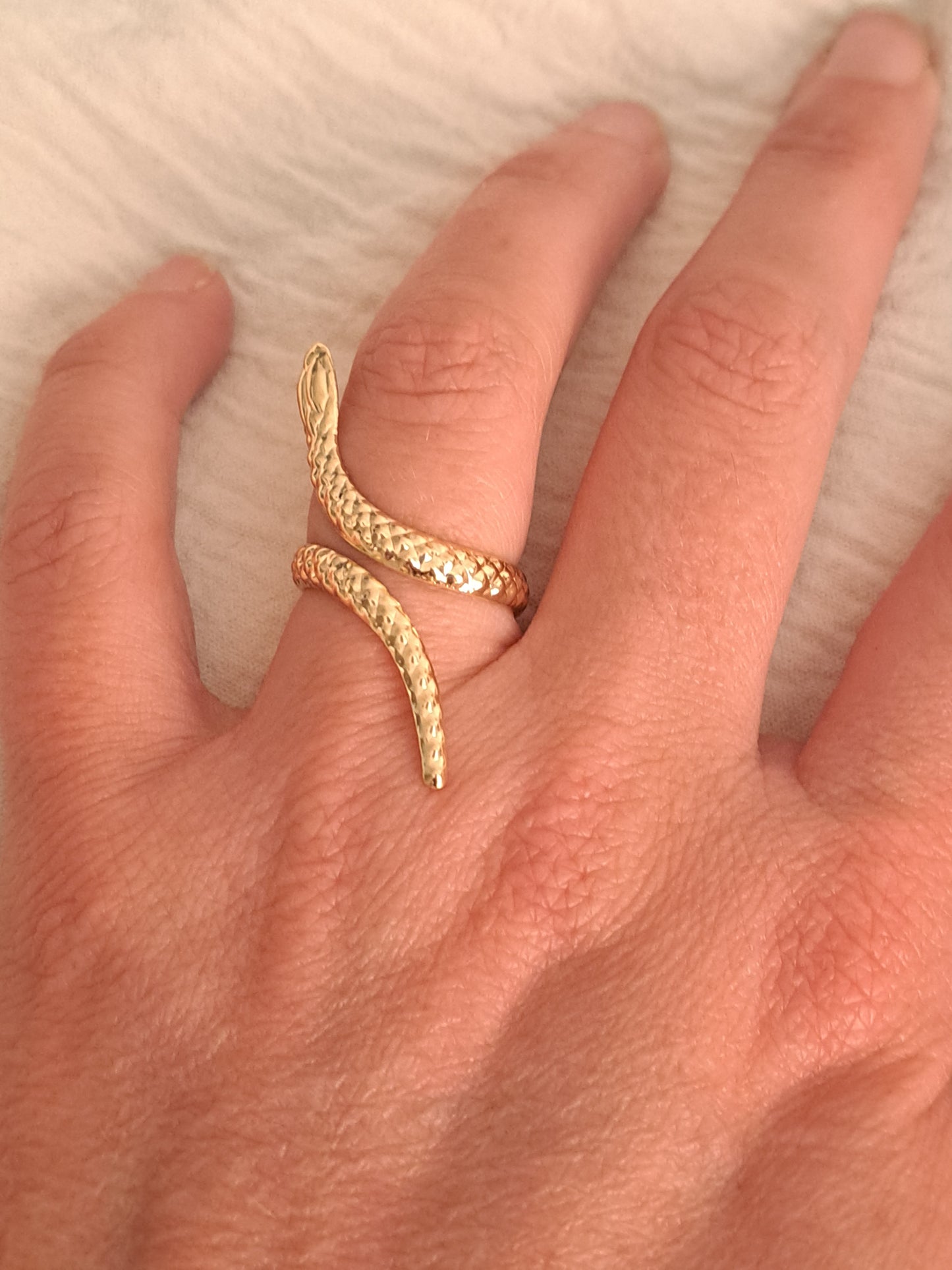 Snake Bracelet and Ring Set