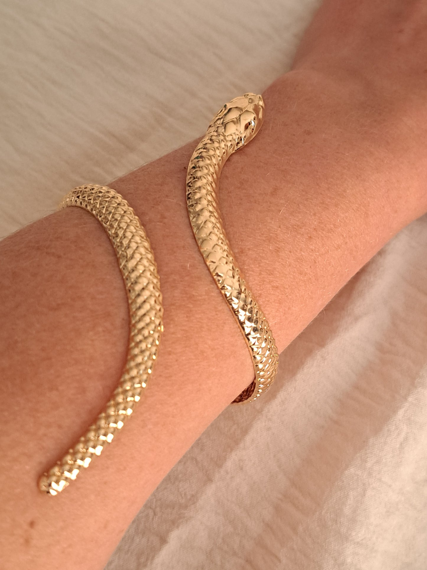 Snake Bracelet and Ring Set