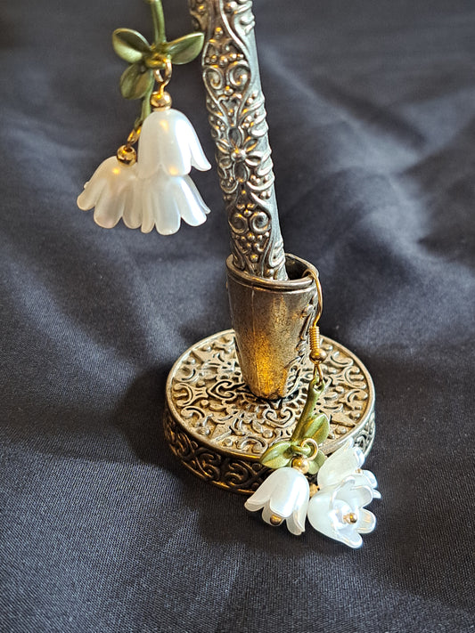 Lily Flowers Dangle Earrings
