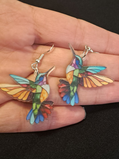 The Anna Hummingbird Earrings